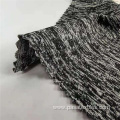 Custom Polyester Jacquard Dress Jersey Black Knitted Fabric
